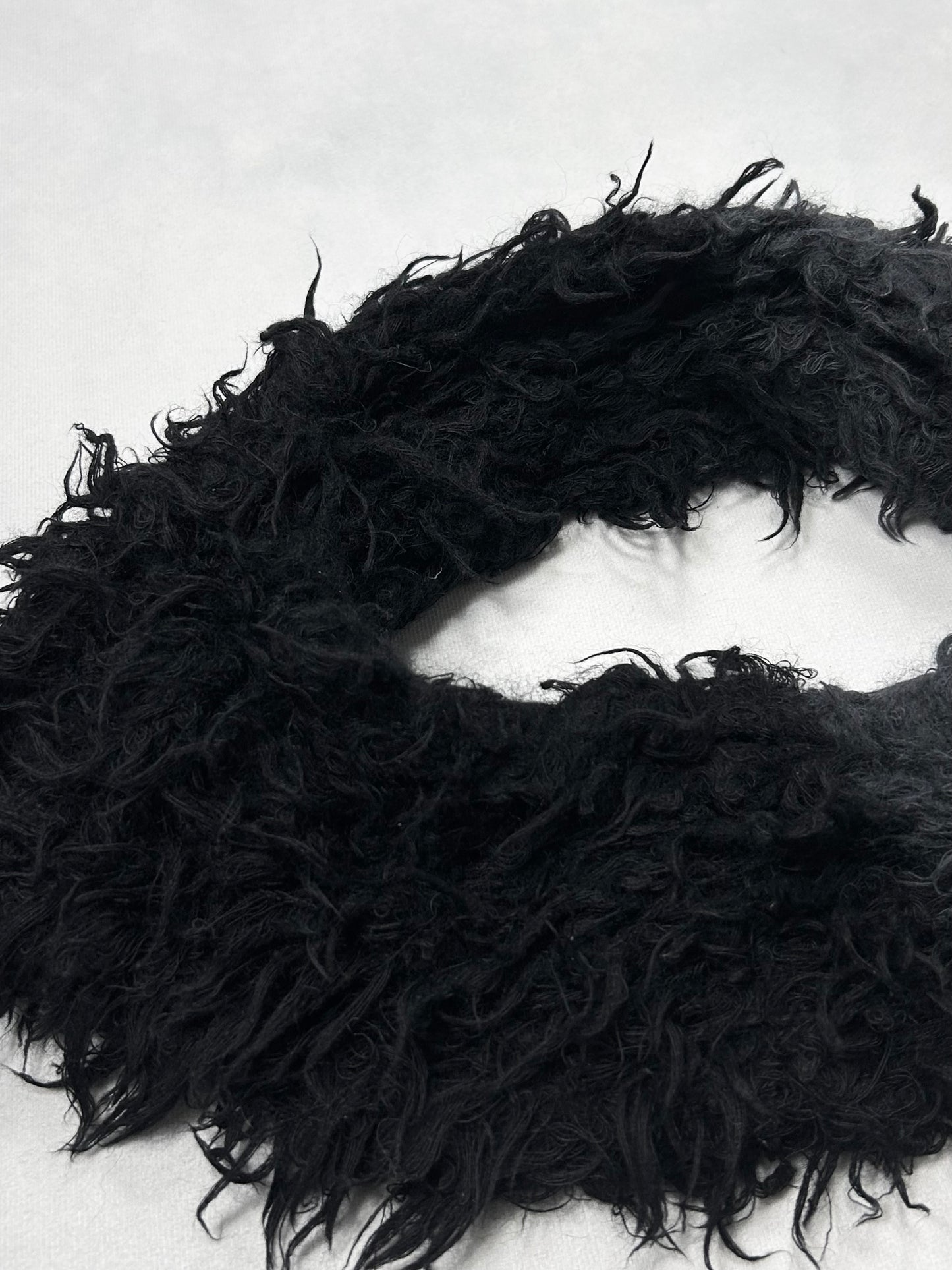Lad Musician bicolor fur snood (F/W 2013)