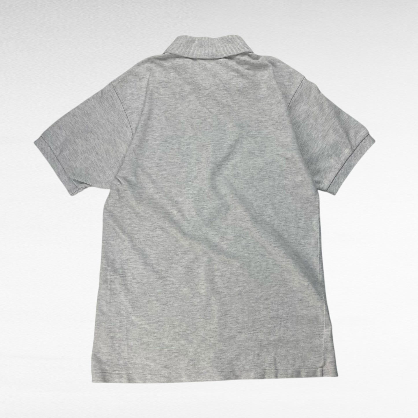 Lacoste Short Sleeve Polo Shirt Gray Size XS