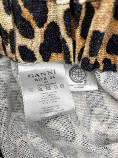 Ganni leopard Pants Size S