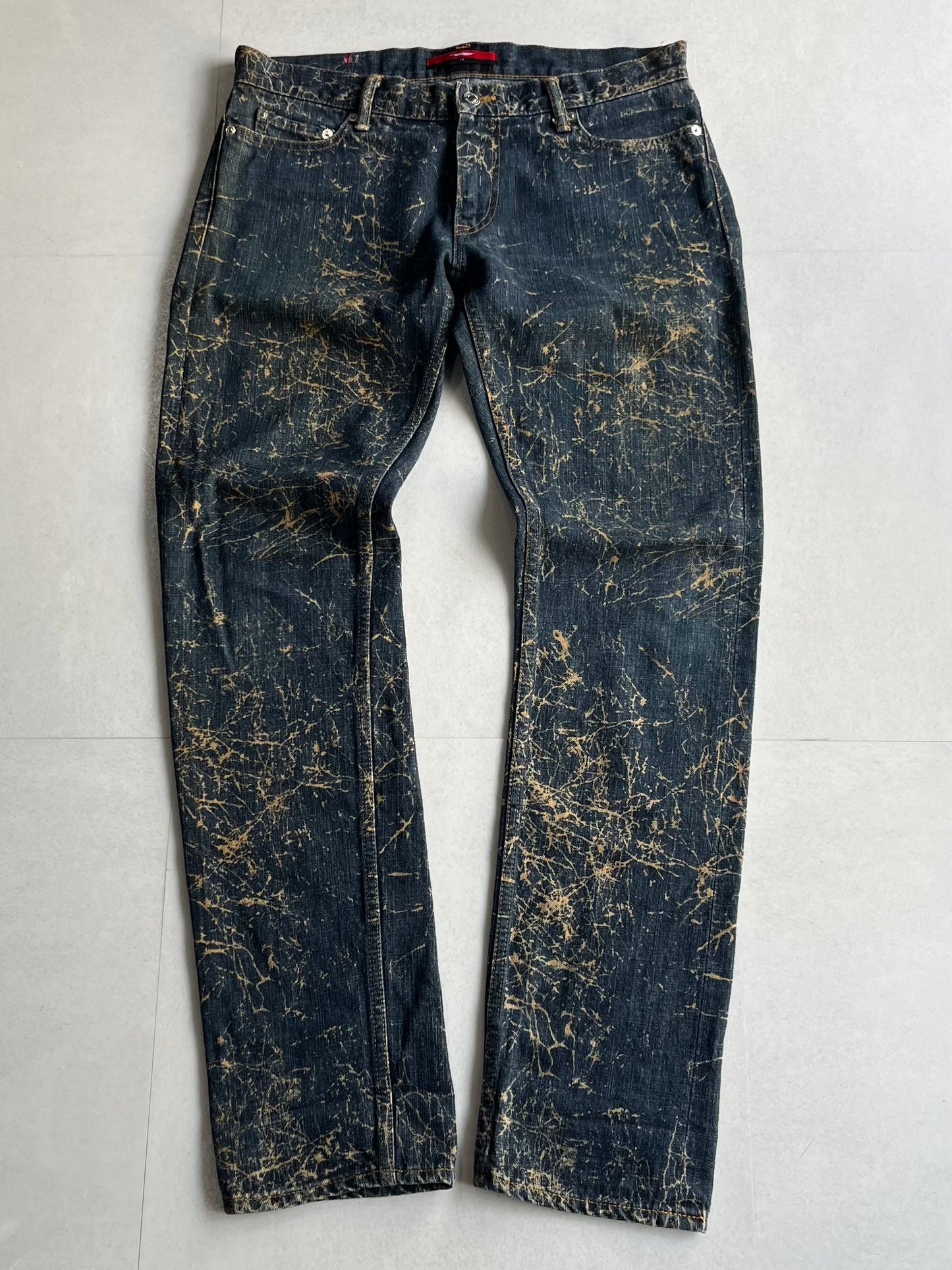 Swagger Damaged Blue Denim Pants Size 30