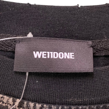 WE11DONE 25SS Piercing Detail T-Shirt Black Size S