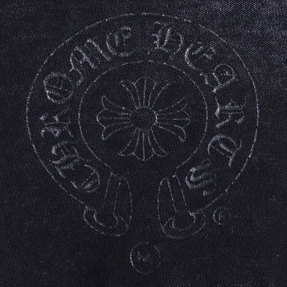 CHROME HEARTS Back Scroll Horseshoe T-Shirt Black Size M