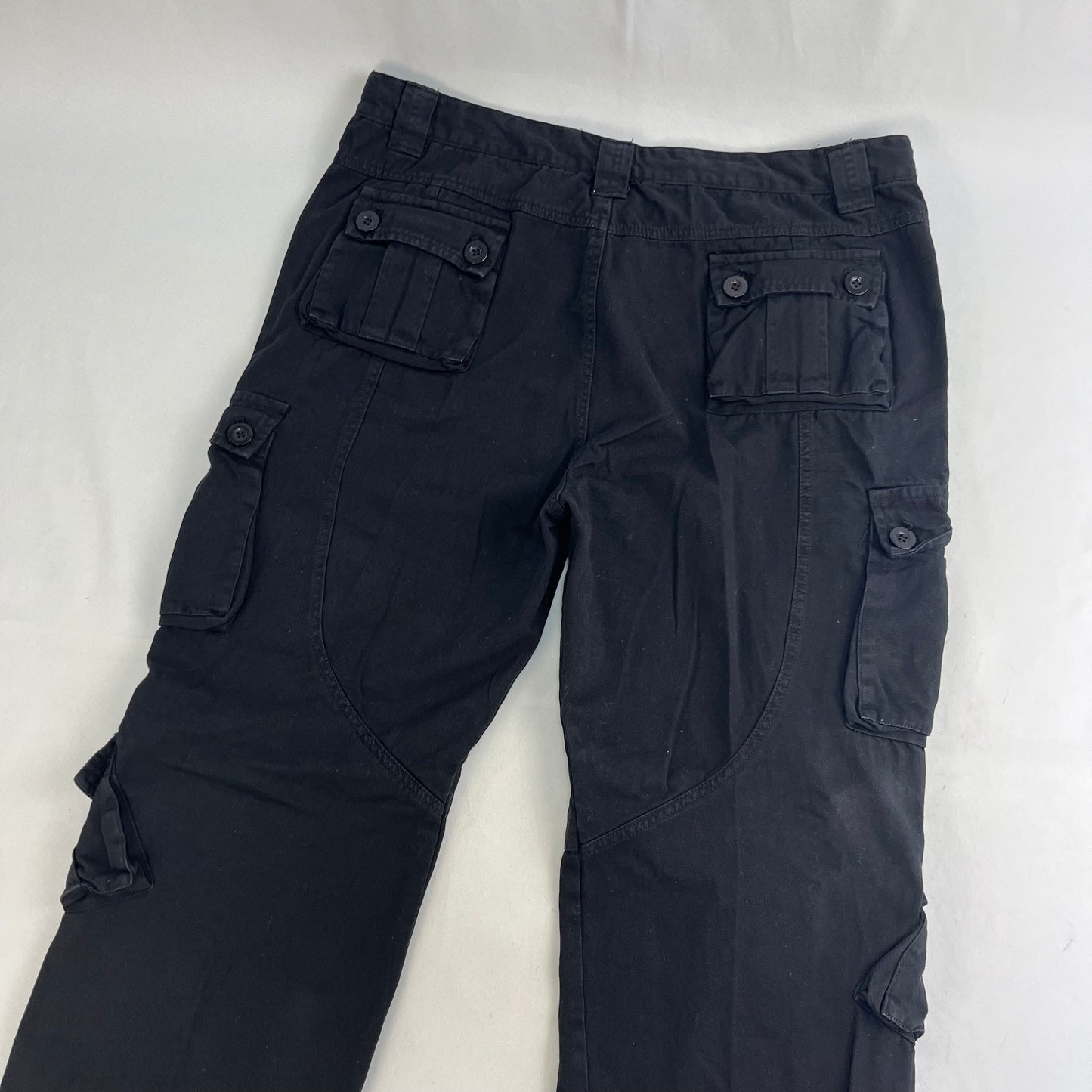Vintage Black Cargo Pants