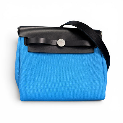 HERMES Herbag Zip 20 Mini Canvas Leather Size ONE SIZE