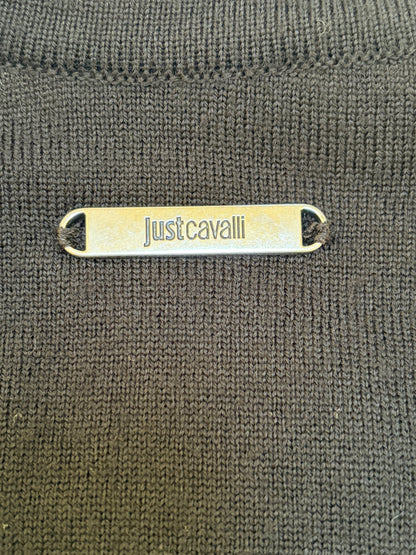 Just Cavalli Just Cavalli Black Wool Knit Size M
