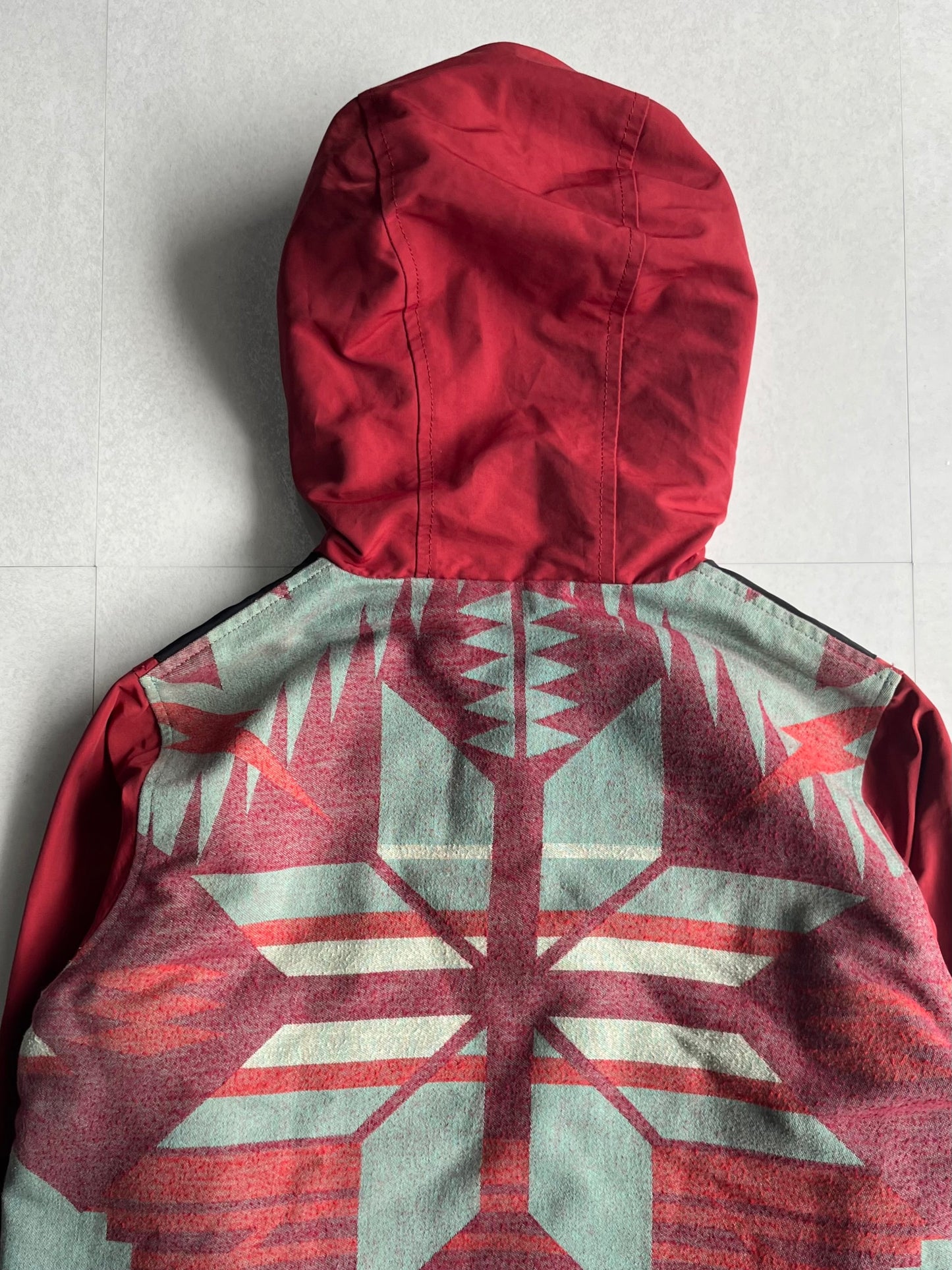 WHIZ LIMITED Red Cotton Nylon Gimmick Jacket Size M