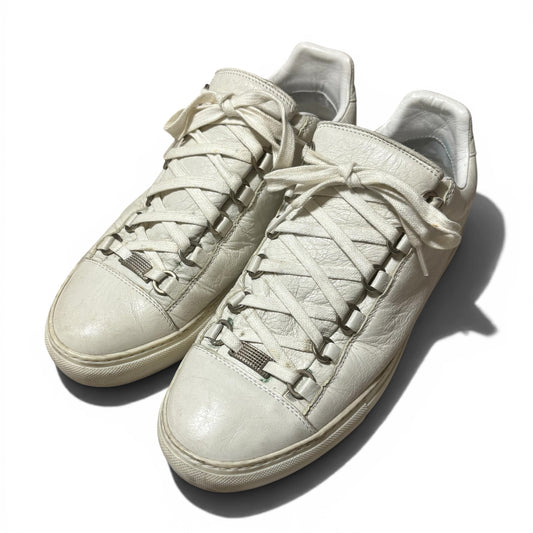 Vintage Balenciaga Arena Low White Sneakers Size EU 39