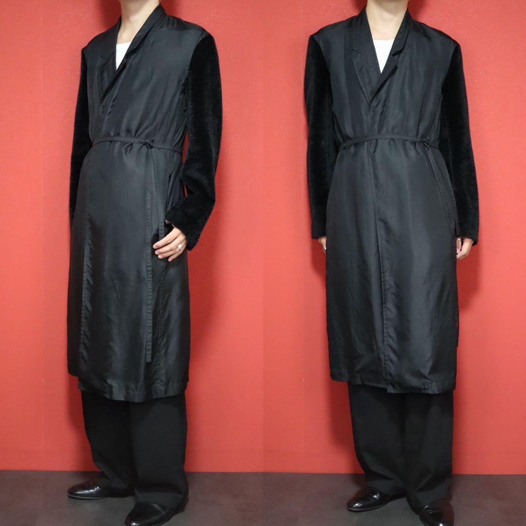 COMME des GARCONS HOMME PLUS 19AW Faux Coat Black Size XS