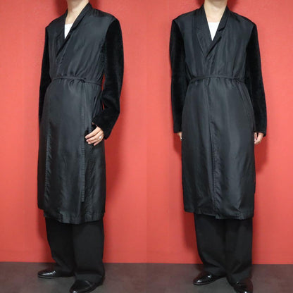 COMME des GARCONS HOMME PLUS 19AW Faux Coat Black Size XS