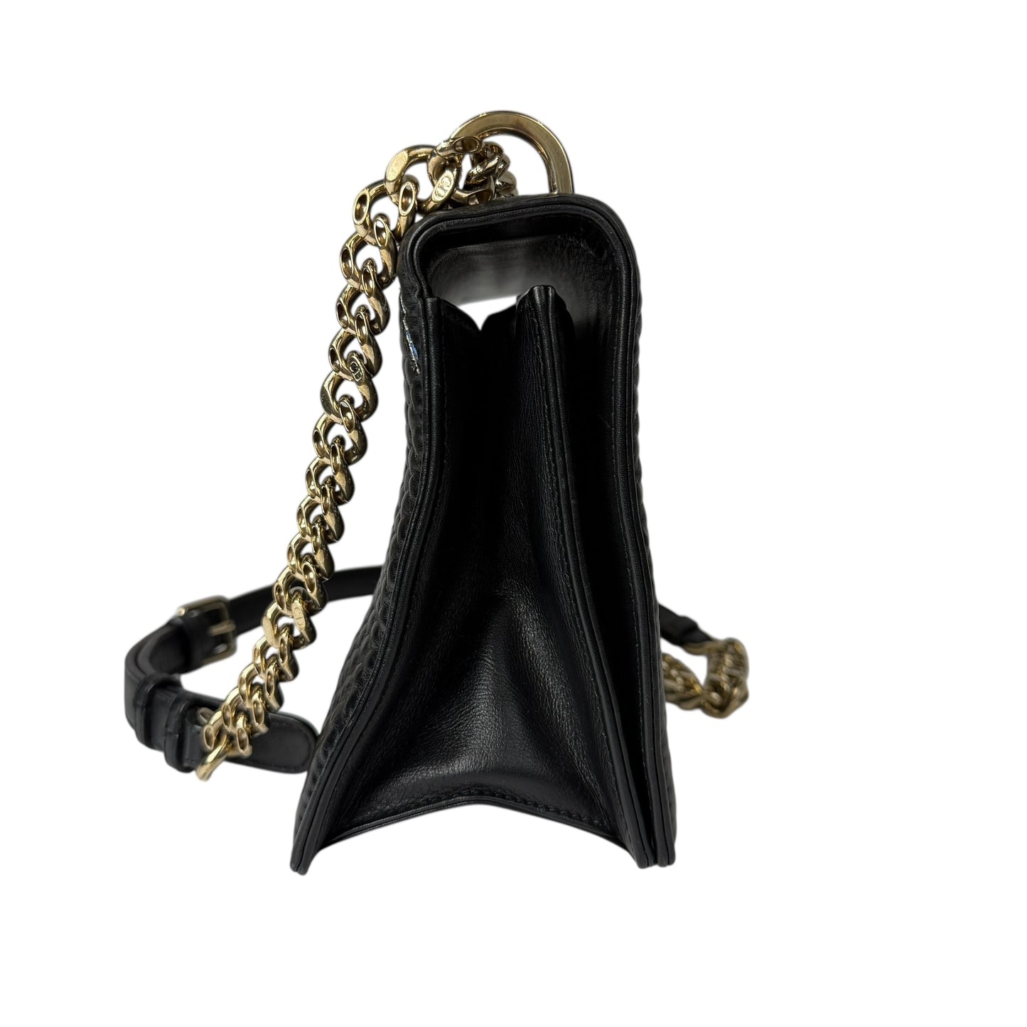 Christian Dior Chain Shoulder Bag Black