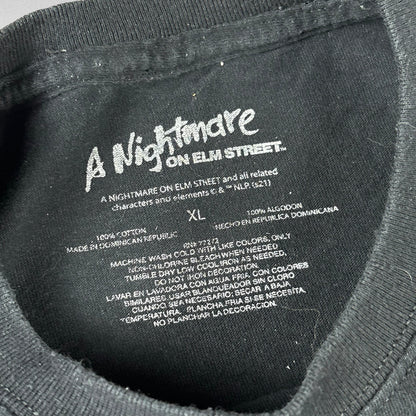 A Nightmare ON ELM STREET T-Shirt Black Size XL