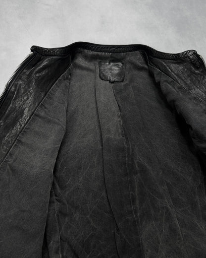 Isamu Katayama Backlash Garment Dyed Rider Jacket Size S