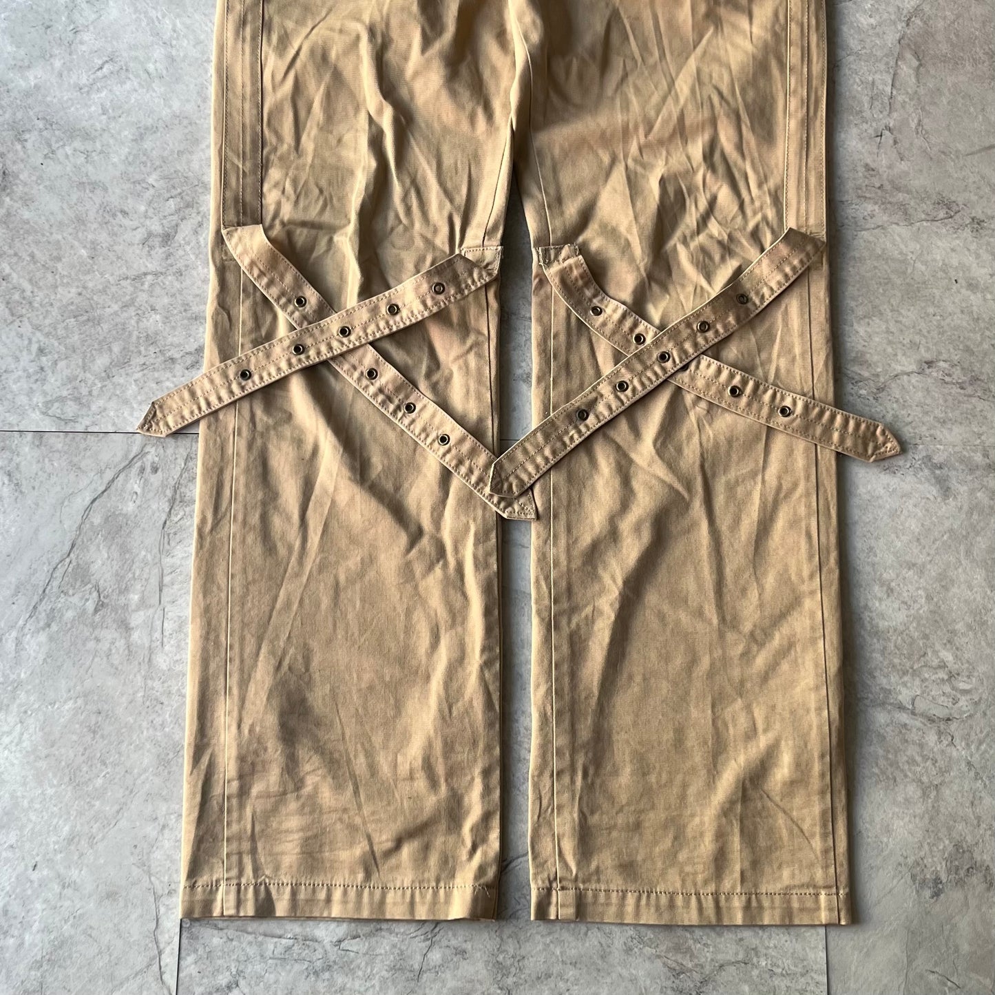 Vintage Beige Gimmick Pants Size L