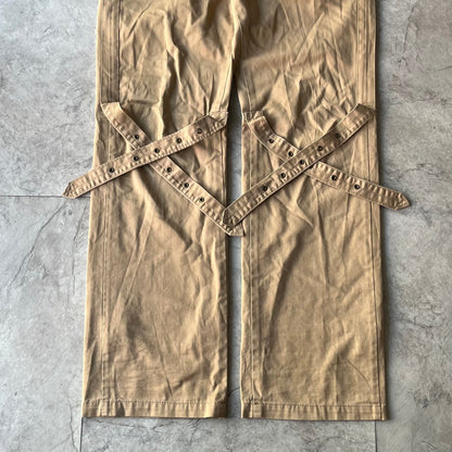 Vintage Beige Gimmick Pants Size L