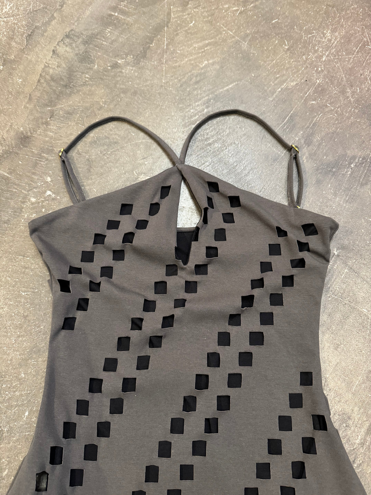 Room SERVICE Dark Gray Cotton Spandex Pants Size S