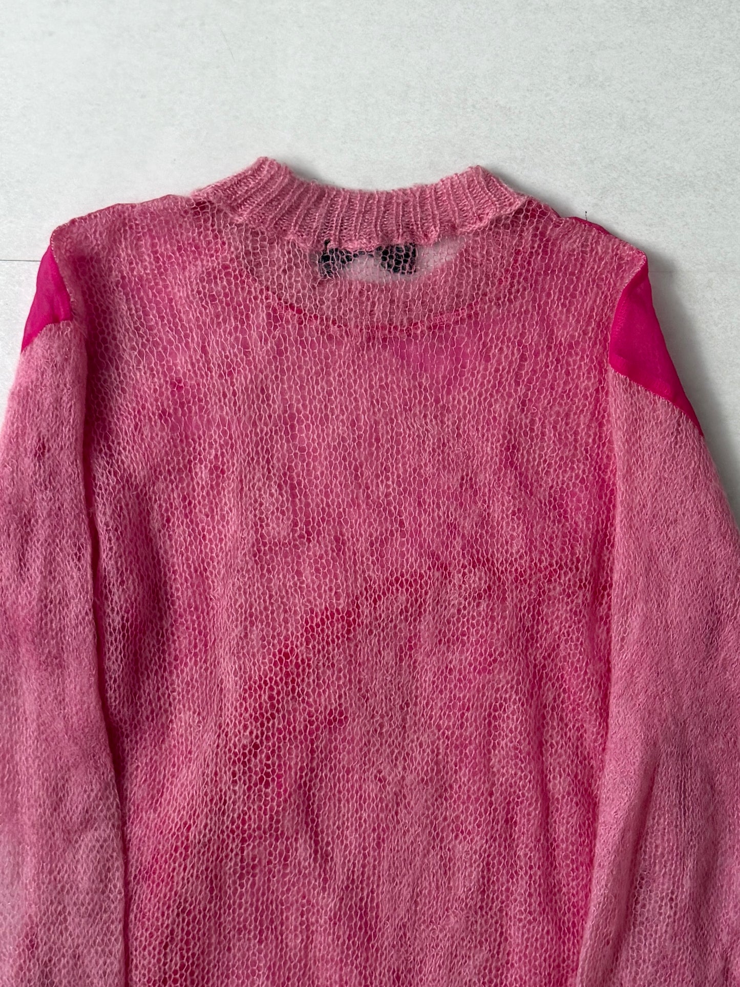 Comme des Garcons tricot Mixed Material Sleeve Shirt Size S