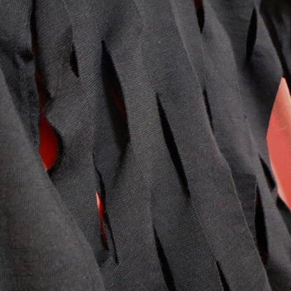 Comme des Garcons Junya Watanabe V-Neck Hole Knit Size S