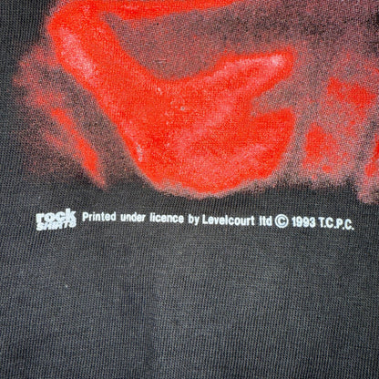 BOB MARLEY 1993 Vintage Faded Long Sleeve T-Shirt Size XL