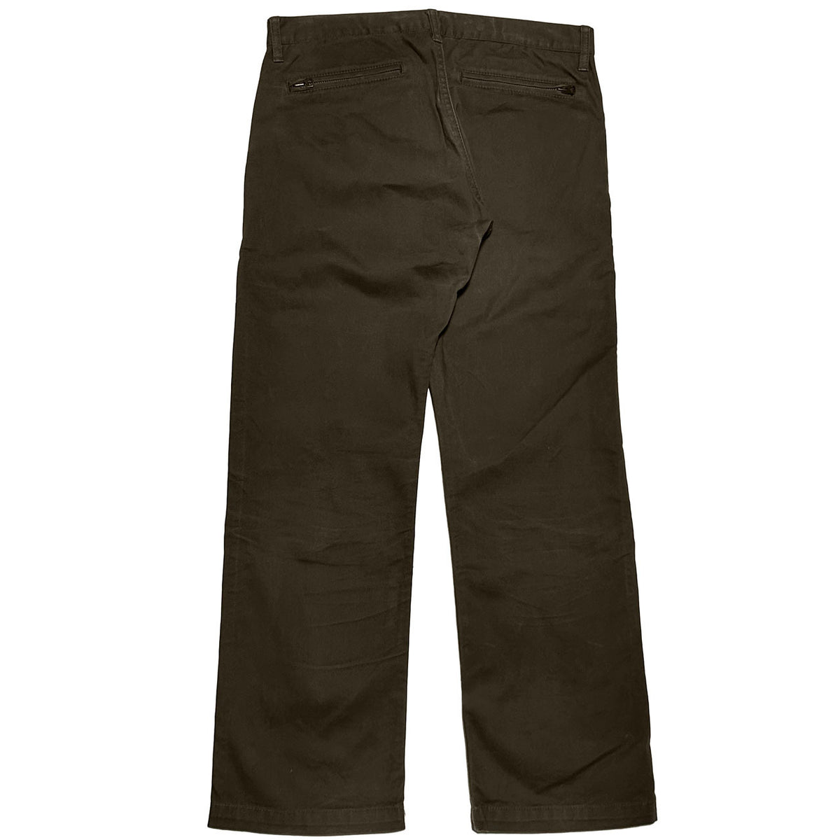 COMME DES GARCONS HOMME AW07 Cotton Trousers Brown Size S
