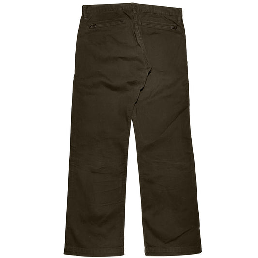 COMME DES GARCONS HOMME AW07 Cotton Trousers Brown Size S