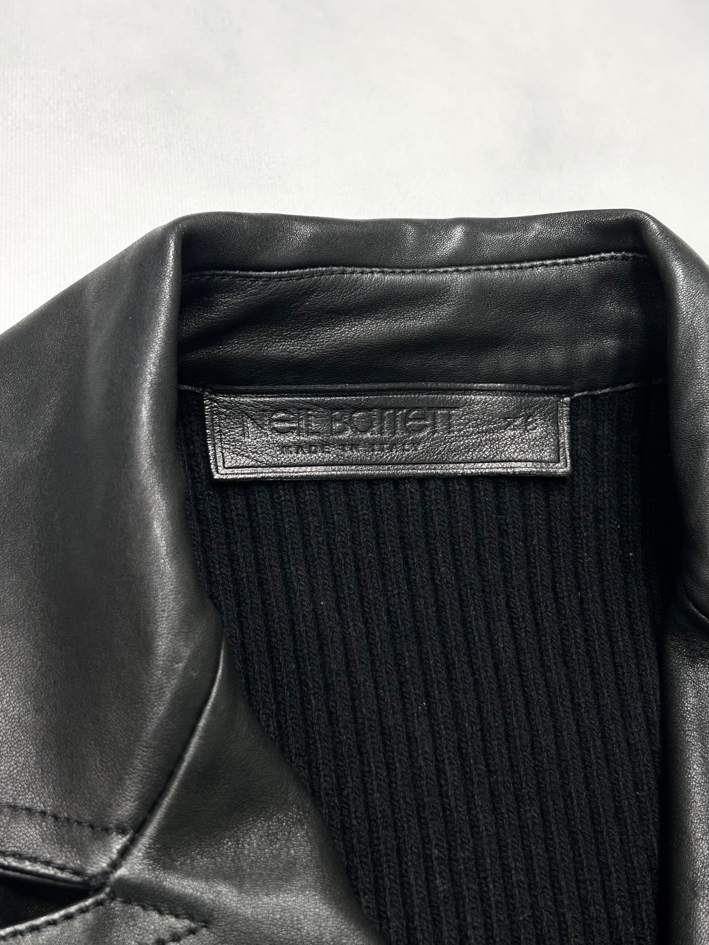 Neil Barrett switching double leather jacket Size XS