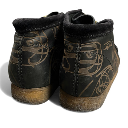 Clarks x Futura 2007 Black Wallabee Boots Size UK
