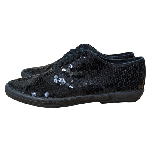 COMME des GARCONS tricot Sequin Lace Up Shoes Size 22.0
