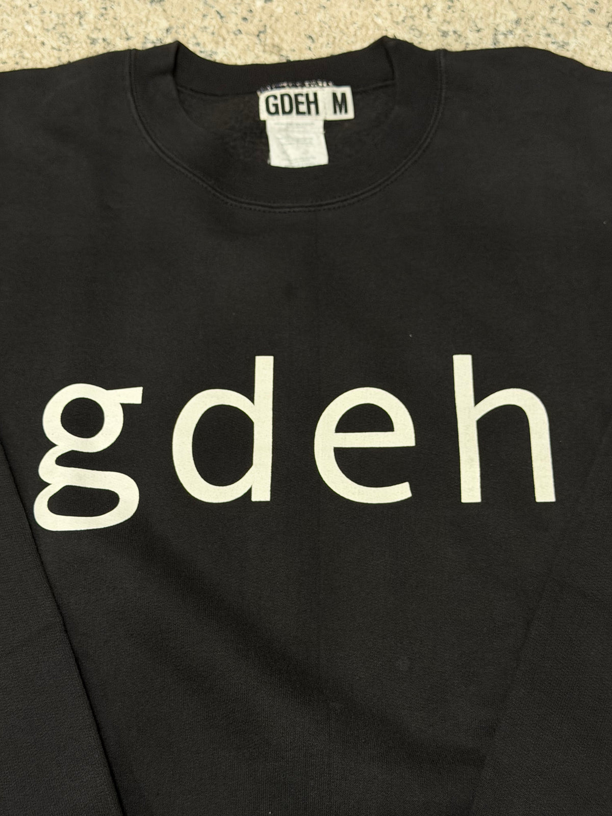 GOODENOUGH gdeh Logo 2002 Sweatshirt Size M