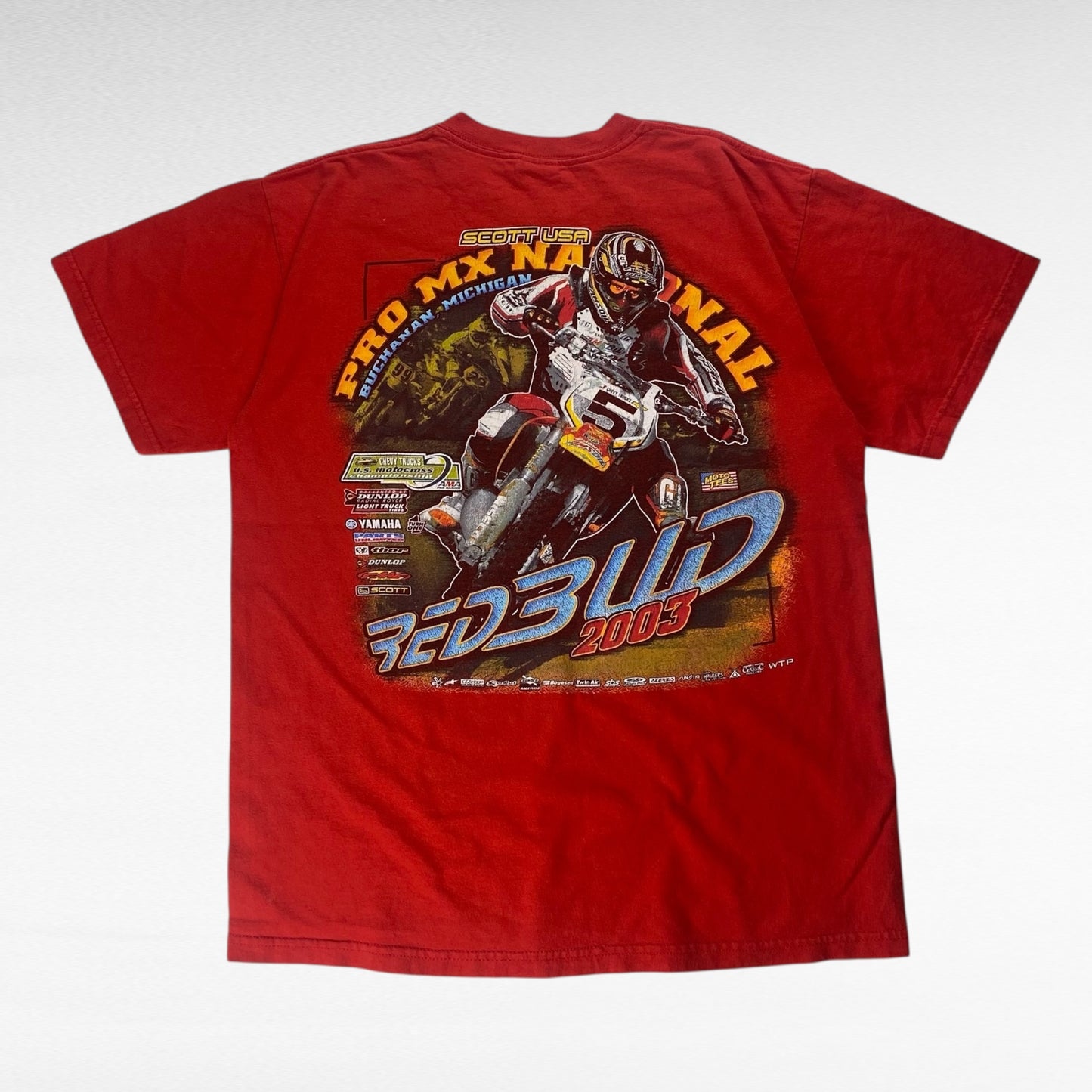 Gildan T-Shirt Red Size M