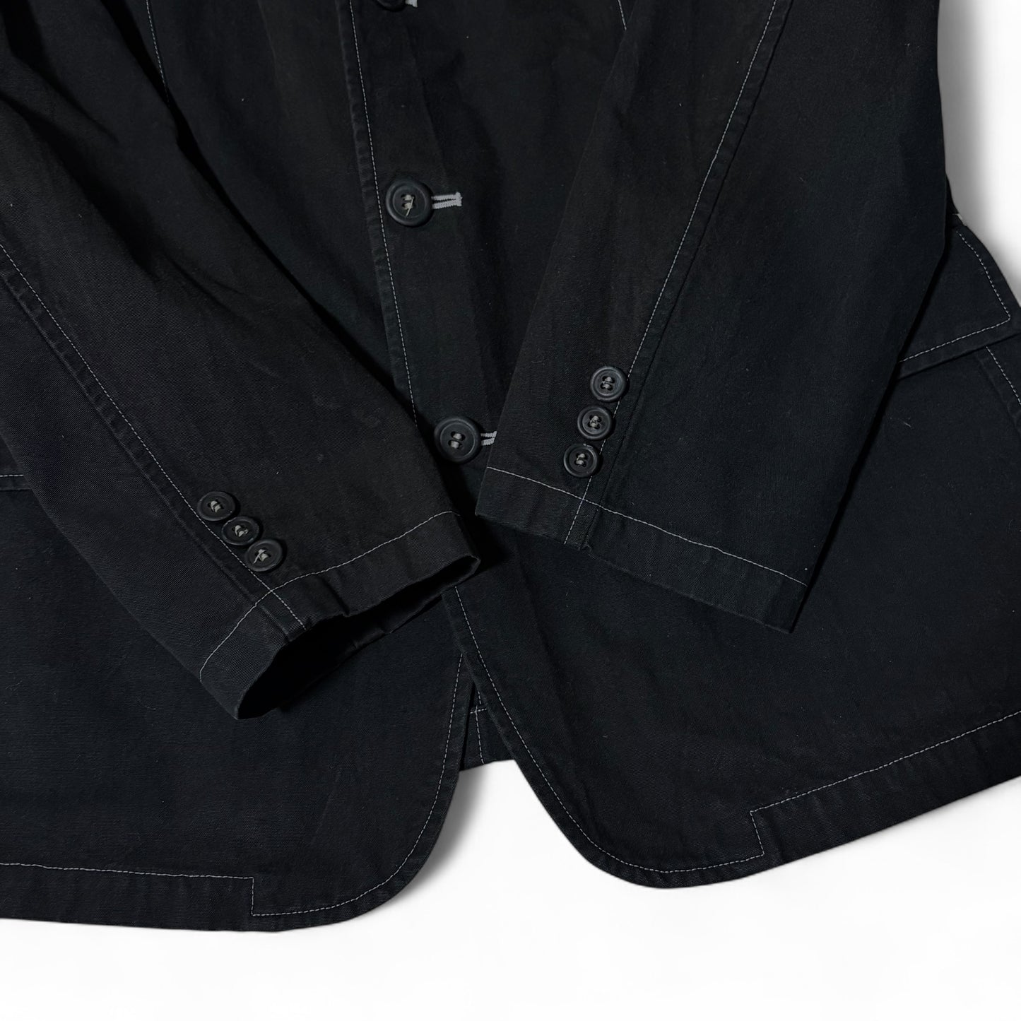 Comme des Garcons 03SS HOMME Cuba Cotton Jacket Black Size S