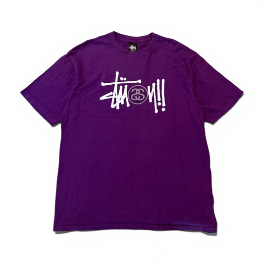 Vintage Stussy Purple T-Shirt Size L