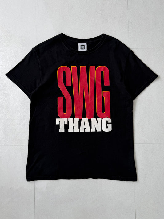 Swagger SWG Black Cotton T-shirt Size L