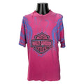HARLEY DAVIDSON 90s Vintage Thunder Pattern T-Shirt Size L