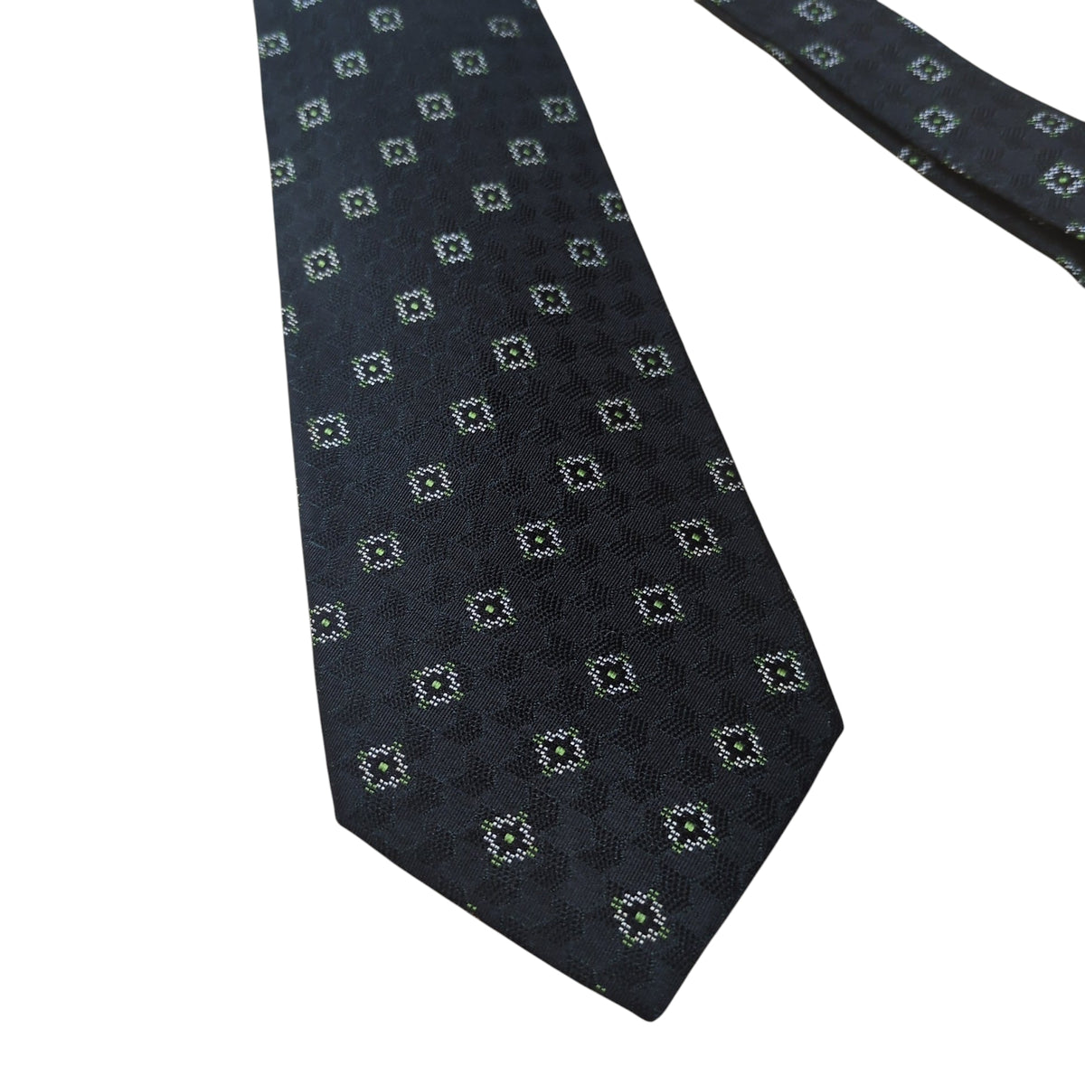 COMME des GARCONS HOMME Keichi Tanaka Rosette Silk Tie Black