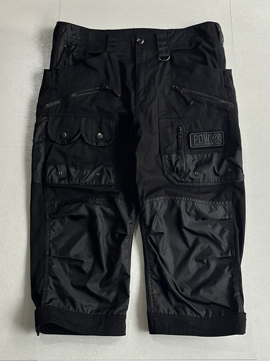 Vintage PDW Gimmick Shorts Black Size 40