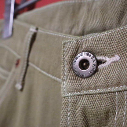 Comme des Garcons HOMME 15SS Dyed Nylon Pants Beige Size XS