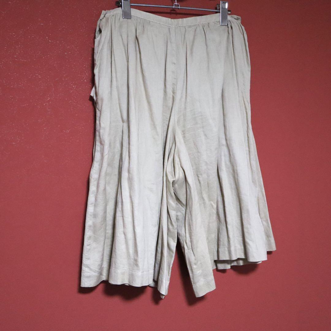 Comme des Garcons 08SS Pleated Cotton Wide Pants Size M