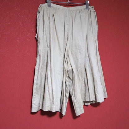 Comme des Garcons 08SS Pleated Cotton Wide Pants Size M