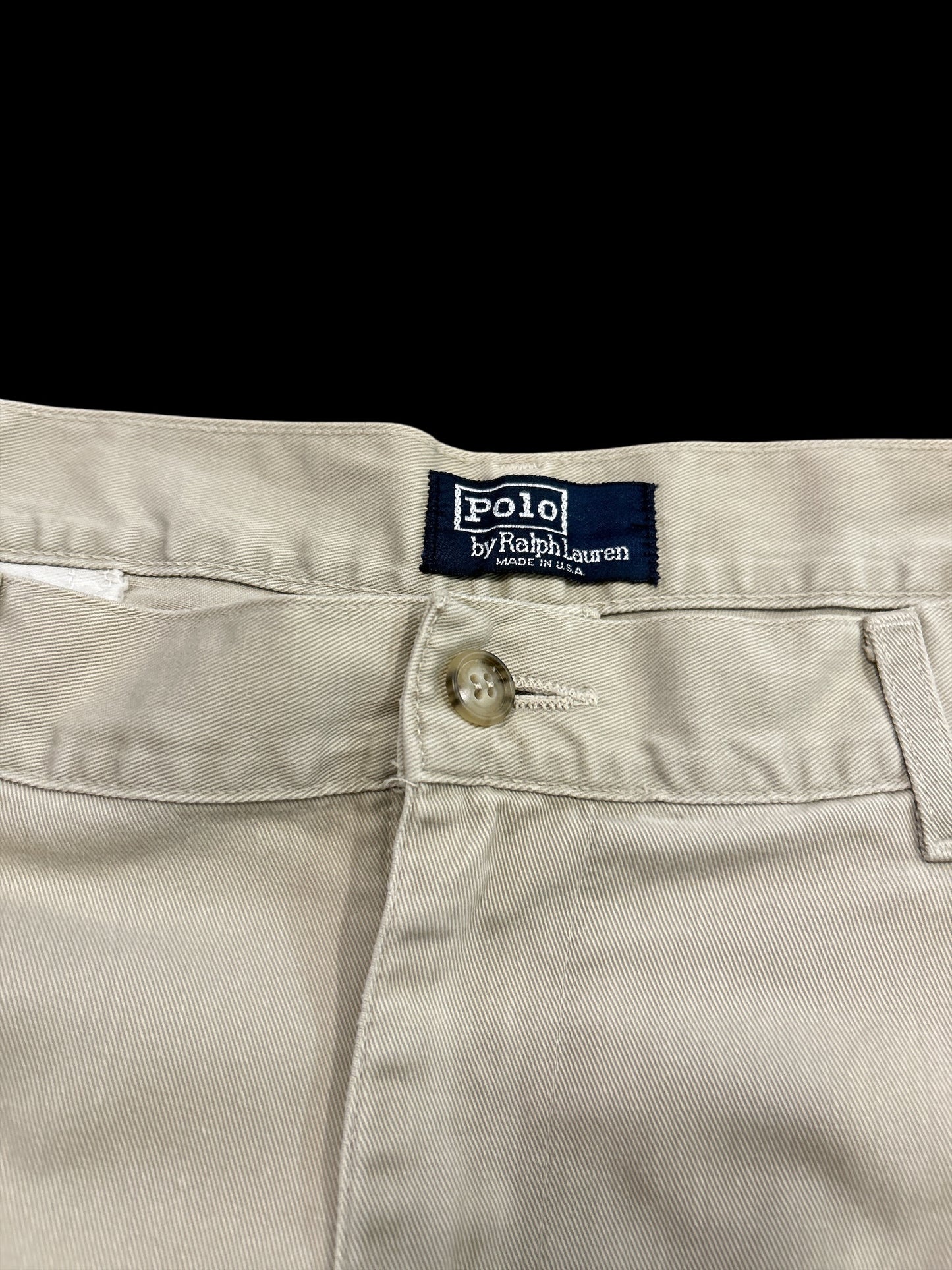 USA 90s Polo Ralph Lauren 2Tuck Chino Pants Size 40