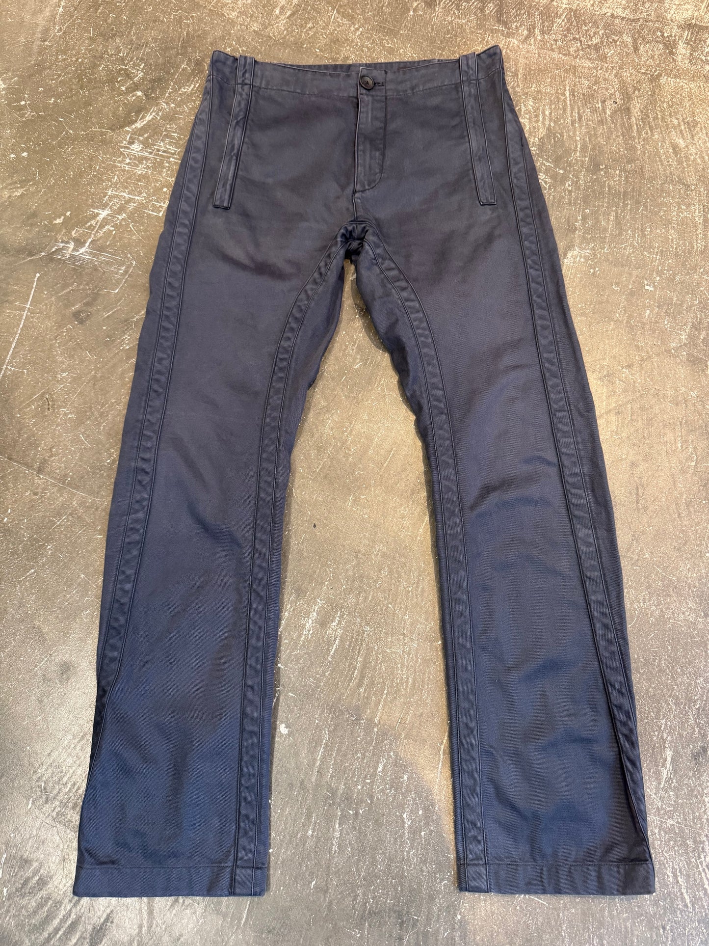 Louis Vuitton Navy Cotton Pants Size 36