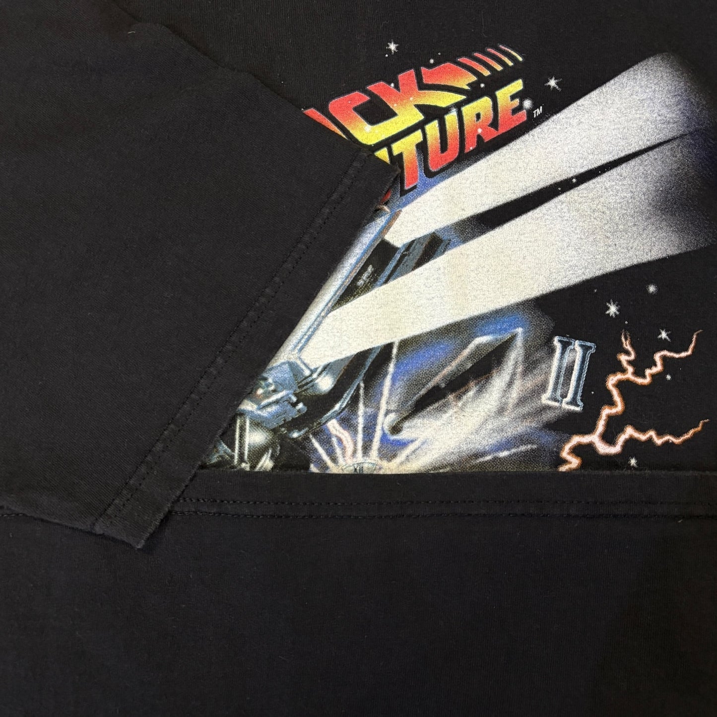 BACK TO THE FUTURE 90s Vintage Movie T-Shirt Size XL