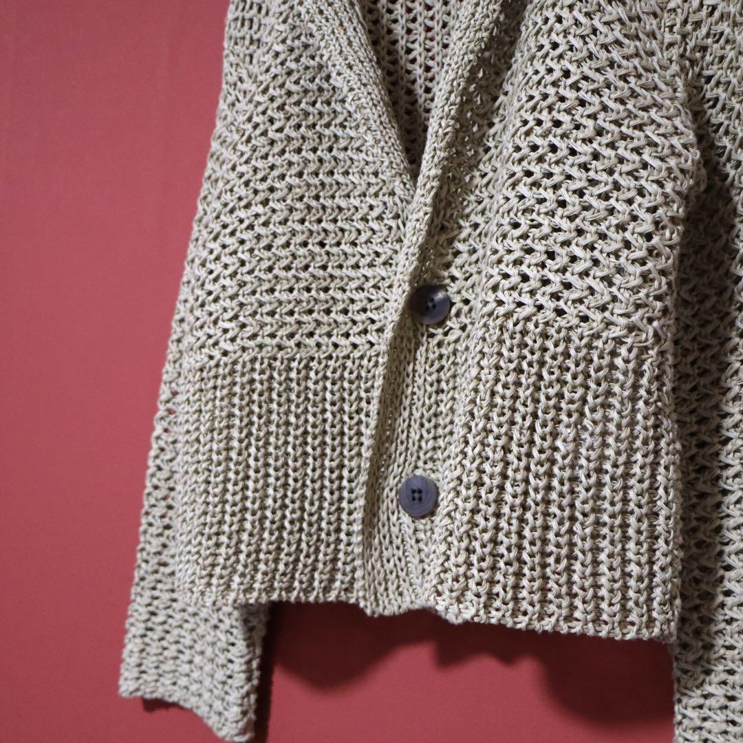 Issey Miyake 95SS Low Gauge Gima Cotton Jacket Size M