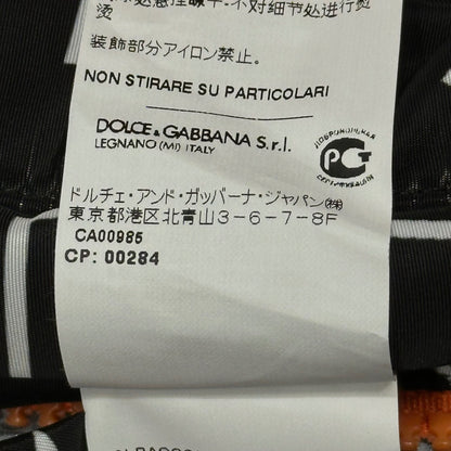 DOLCE&GABBANA "SUPER KING" Nylon Pattern Jacket Size S