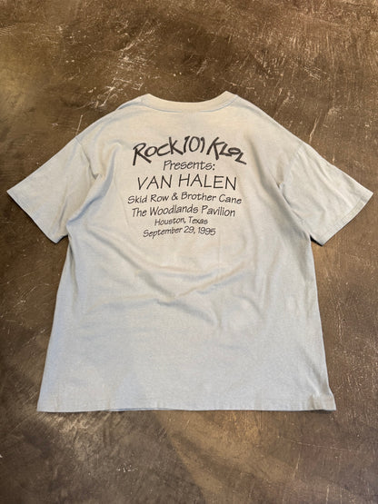 Vintage Rock (O) Klol Blue Cotton T-Shirt Size XL