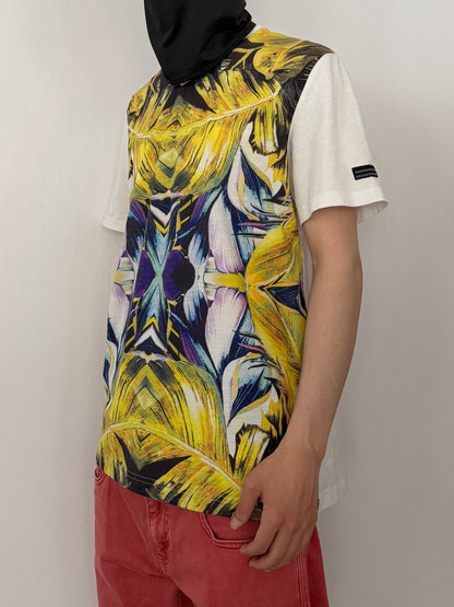 Sean John All-Over Pattern T-Shirt Multi-Color Size M