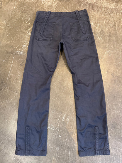 Louis Vuitton Navy Cotton Pants Size 36