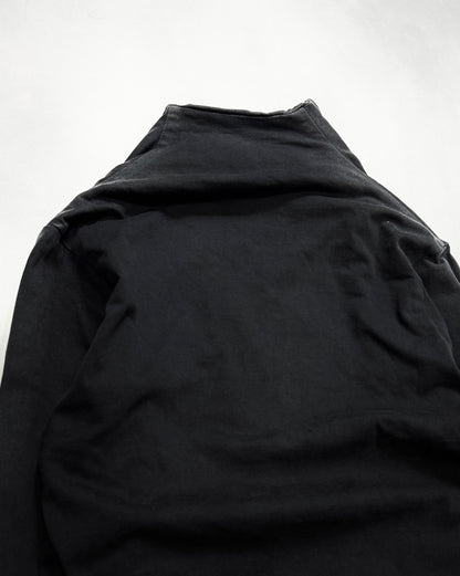Lentrian Asymmetric Zip High Neck Jacket (F/W 2014) Size XS