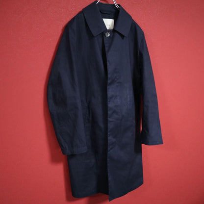 Mackintosh Dunkeld Rubberized Balmacaan Coat Long Size M