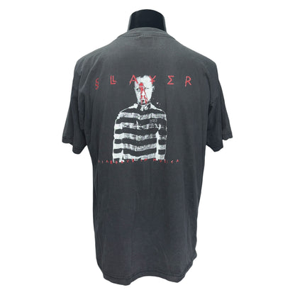SLAYER 90s Vintage Diabolus in Musica Album Tee Size L