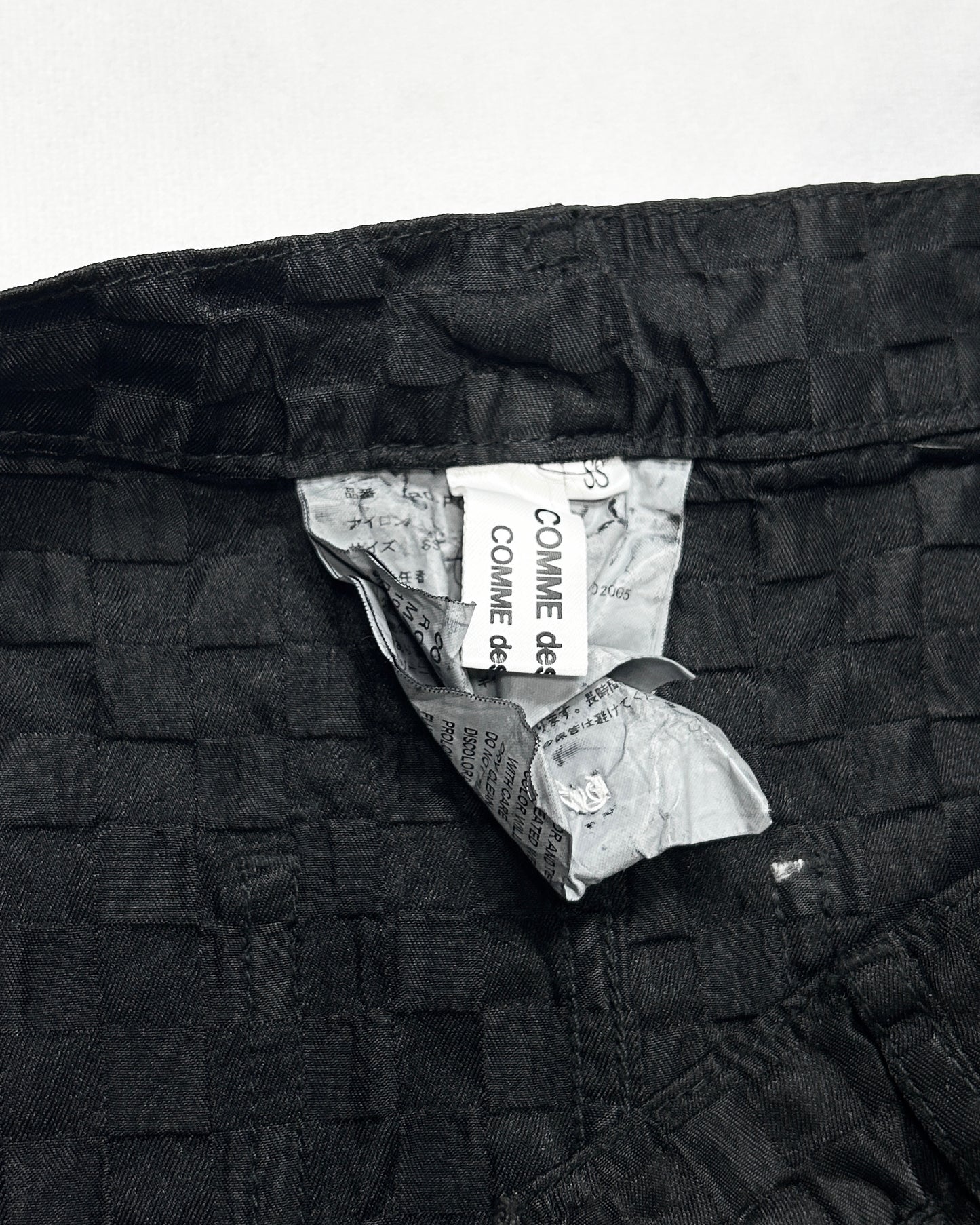 Comme des Garcons S/S2006 Crinkled Sarouel Pants Size SS
